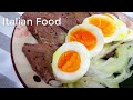 How to cook Beef Heart on stove. Beef heart recipes easy, appetizer of sliced beef heart
