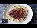 American Gyros - How to Make a Gyros Sandwich - Lamb & Beef 