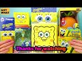 New ASMR Spongebob Squarepants with Squidward Collection Unboxing 【 GiftWhat 】