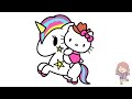 I Tried the Hello Kitty Unicorn Drawing Tutorial!