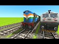 4 TRAINS BIGGEST ACCIDENT AT 4 DANGEROUS SPEED BREAKERS ▶️ Train Simulator | CrazyRails 2024