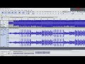 How to remove vocals 99% using Audacity