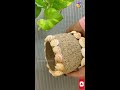 Flower pot | Flower Vase making at home | shorts | airins craft