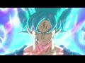 Goku almost goes ultra instinct against broly