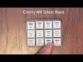 Which Cherry MX Switch is Best?  + Sound Test (Cherry MX Brown, Silent Red, Blue and more!!!)