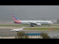 MADRID BARAJAS PLANE ACTION - Landings, airport ground traffic and take-offs!