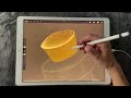 😴 iPad ASMR - Painting a POTION glass 🧪- Clicky Whispers - Writing Sounds