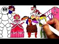 The Amazing Digital Circus Episode 2 Coloring Pages / How to Color All New Characters / NCS MUSIC