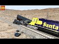 Steam train crashes #6 BeamNG Drive