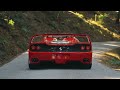Ferrari F50 close up drive [4K]