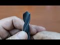 The secret to sharpening drill bits in 30 seconds for beginners