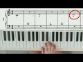 CÓMO APRENDER A TOCAR EL PIANO DESDE CERO - Clase 1 | CLASES DE PIANO GRATIS PARA PRINCIPIANTES.