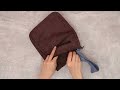 How to sew a shoulder bag out of old jeans - a detailed tutorial!