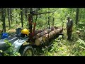 Harvesting Logs To Build Our Off Grid Post And Beam Building