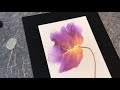 How to make an alcohol ink flower with soft ripples [33]