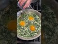 swiss chard and eggs