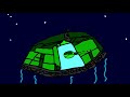 First episode of turtles in space