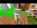 NABEE VÀ TÔ GÀ BẤT NGỜ CÓ GIA ĐÌNH NINJA SIÊU MẠNH TRONG MINECRAFT*NABEE 1 BLOCK GIA ĐÌNH 👨‍👩‍👧🐱‍👤