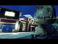 JURASSIC WORLD 360° Movie in VR 🌍 T-rex FIGHTS Indominus Rex & Mosasaurus || Jurassic World 2023 HD