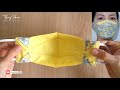[NEW STYLE] DIY 2 Tone 3D Face Mask | Face Mask Sewing Tutorial