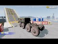 What vehicles in BeamNG Drive be able to cross the OPEN DRAWBRIDGE #5