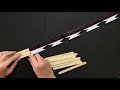 How to Make a Demon Slayer Inosuke Hashibira Sword (Paper Weapons Easy)