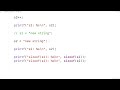 String In Char Array VS. Pointer To String Literal | C Programming Tutorial