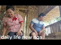 After the storm - Ngoc stayed - life in Ngoc and Nga forest became so warm