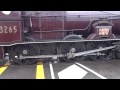 wheel spin from steam loco 3265