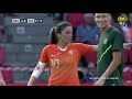 daniëlle van de donk getting yellow cards for 4 minutes and 36 seconds