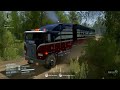 Spintires: MudRunner - FREIGHTLINER FLA 9664 Road Collapse