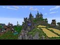 Building a RUINED CASTLE part 1 - Let's Play Minecraft 1.17 Survival - Episode 51