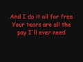 Voltaire - When You're Evil (Lyrics)