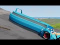 Big & Small Long Oval Shape King Dinoco vs Giant Saws | BeamNG.Drive