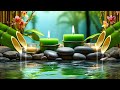 Breathe and Relax 🌿 soothing Piano Music with Water Fountain for Deep Sleep, Meditation Music