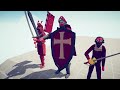 SWORD team vs ARROW team TOURNAMENT#11 | TABS - Totally Accurate Battle Simulator