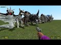 ALL ZOONOMALY MONSTERS FAMILY SIZE COMPARISON In Garry's Mod