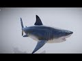 Megalodon perfectly preserved in brine at the bottom of the sea