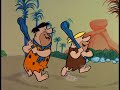 Wilma & Betty set up a picnic - The Flintstones