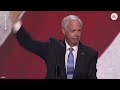 Ron Johnson's 2024 RNC speech discusses the economy, transgender athletes and border security