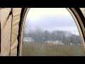 REAL RAIN ON A TENT FOR 30 MINUTES (HD)
