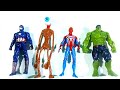 Assembling Marvel's Avengers Toys ‼️ Siren Head vs Spider-Man vs Hulk Smash vs Captain America 🔥