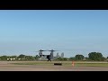 USAF CV-22 arriving at EAA airventure