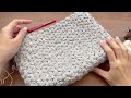 【100均】巾着を組み合わせてぷっくり花柄バッグの編み方。かぎ針編み