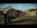 GIGANOTOSAURUS VS CARCHARODONTOSAURUS - Jurassic World Evolution 2