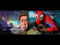Miles Morales knocks out Spiderman from Spider-Man - Into the Spider-Verse