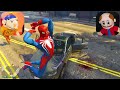 Jeffy Becomes EVERY SPIDERMAN in GTA 5!