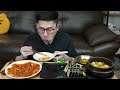 ASMR MUKBANGㅣStir-fried Pork & GimbapㅣEATING SHOW