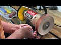 How to shape and polish an epoxy resin knife handle
