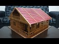 Wooden Model Home Made - First Made Model Wooden House.